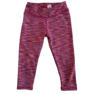 Gymboree Little Girls Gymgo Pink Space Dye Leggings size M (7-8)